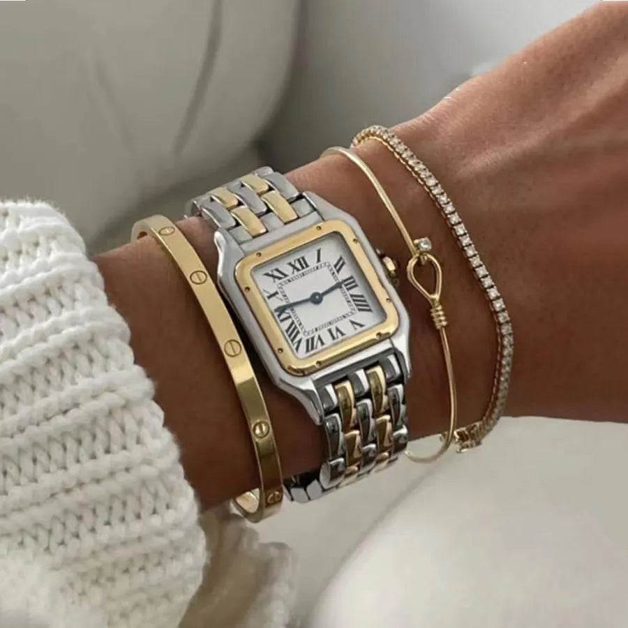ELEGANT PRESTIGE SILVER/GOLD WATCH