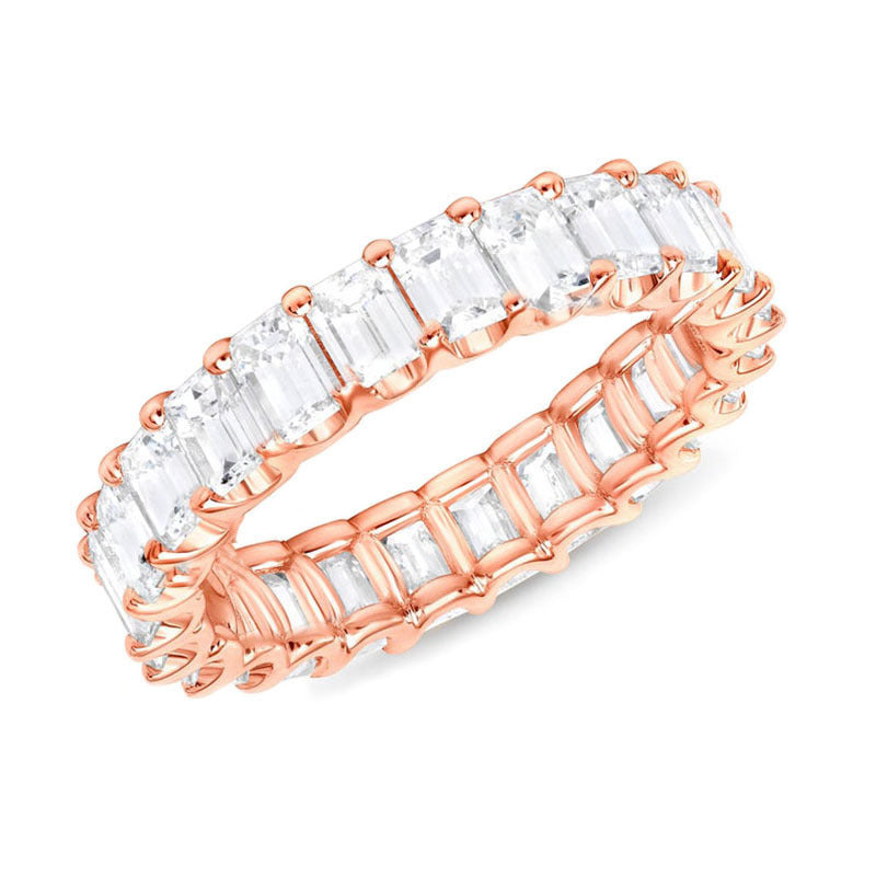 CUBIC RING ROSE GOLD